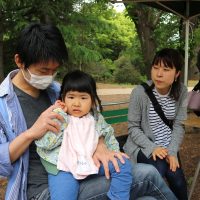 BBQに参加するゲスト